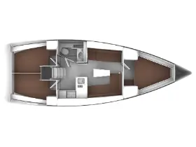Bavaria Cruiser 37 - Layout