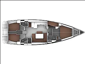 Bavaria Cruiser 51 - Layout