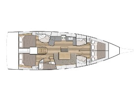 Oceanis 46.1 - Layout image